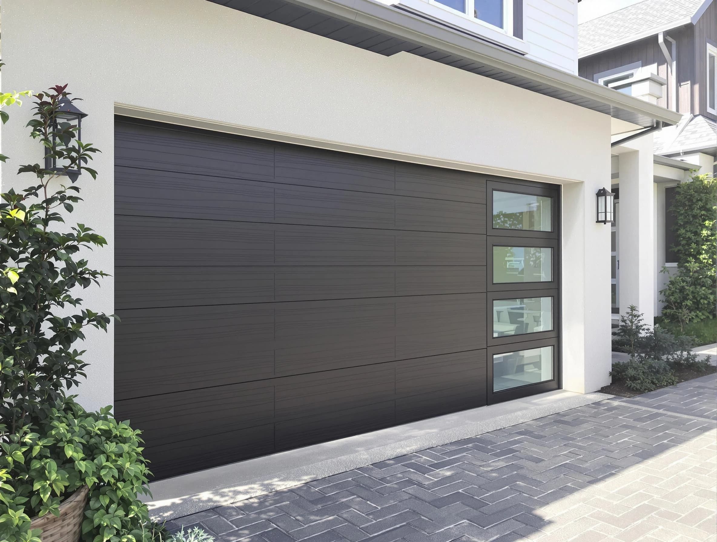 Custom garage door installation by Gilbert Garage Door Repair in Gilbert