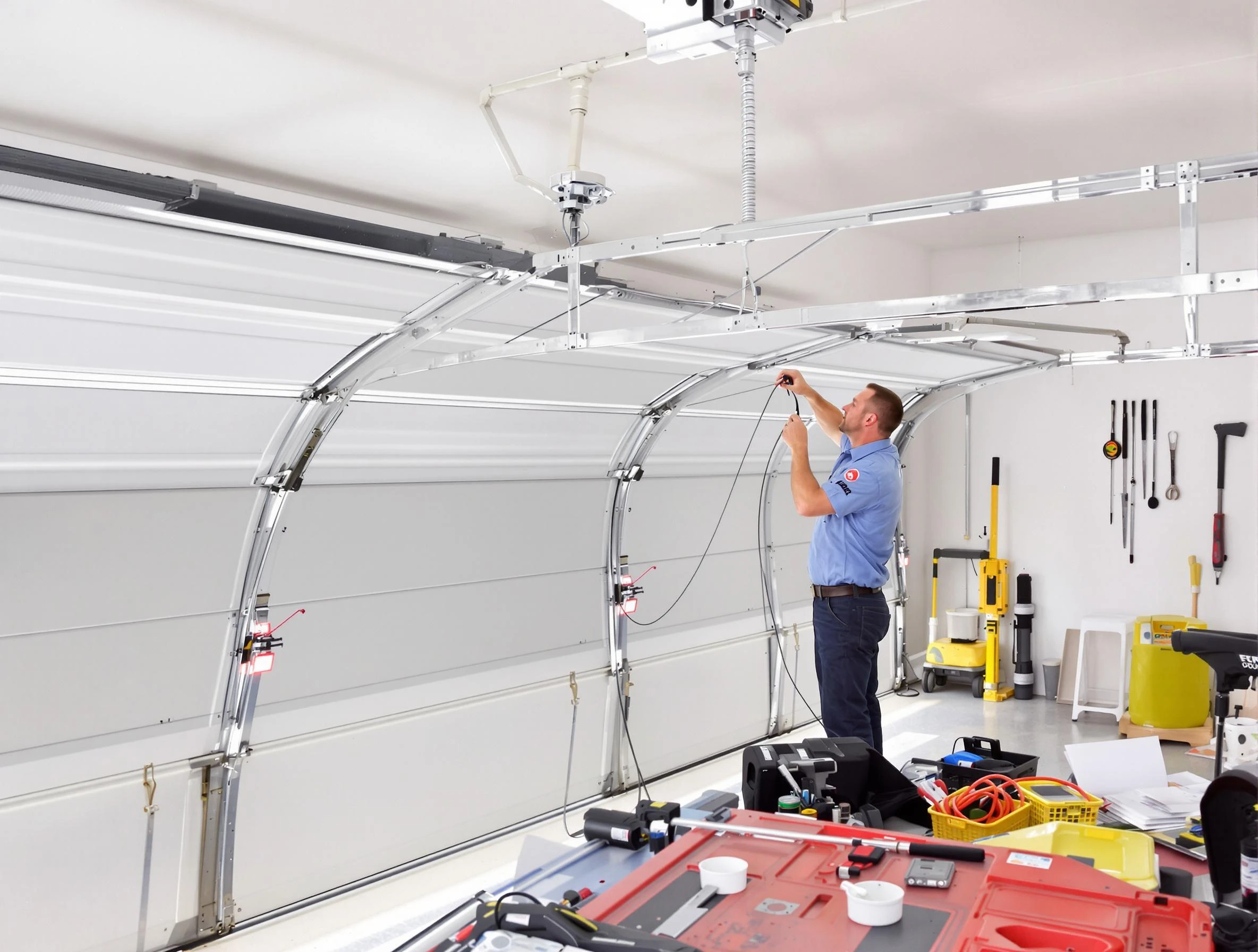 Garage door cable repair service by Gilbert Garage Door Repair in Gilbert